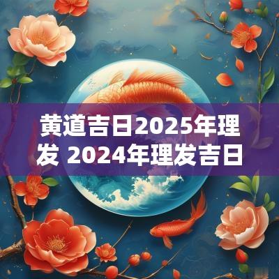 黄道吉日2025年理发 2025年理发吉日一览表黄道吉日