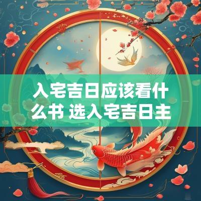 入宅吉日应该看什么书 选入宅吉日主要看什么
