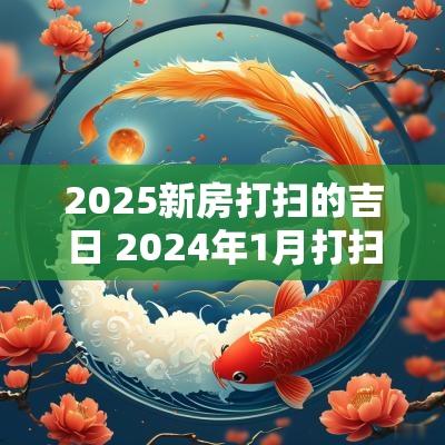 2025新房打扫的吉日 2025年1月打扫吉日