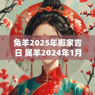 兔羊2025年搬家吉日 属羊2025年1月搬家入宅黄道吉日