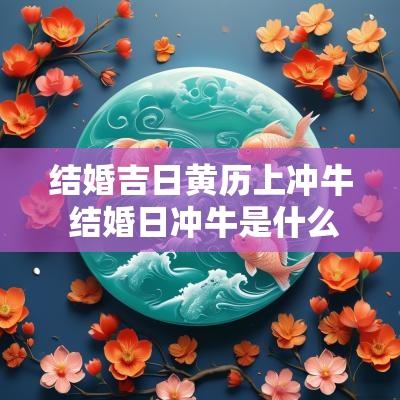 结婚吉日黄历上冲牛 结婚日冲牛是什么意思