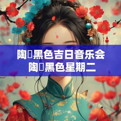 陶喆黑色吉日音乐会 陶喆黑色星期二