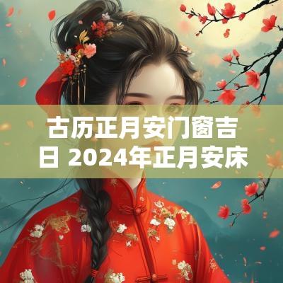 古历正月安门窗吉日 2025年正月安床吉日
