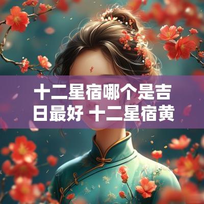 十二星宿哪个是吉日最好 十二星宿黄道吉日化分