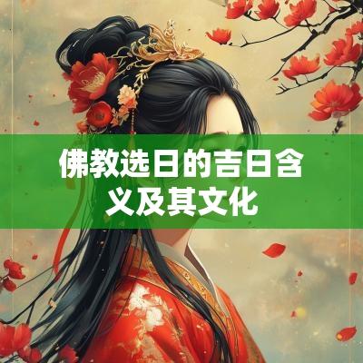 佛教选日的吉日含义及其文化