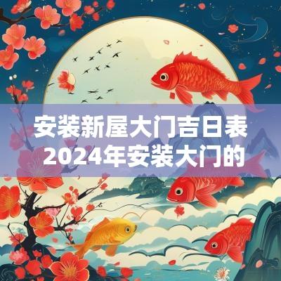 安装新屋大门吉日表 2025年安装大门的黄道吉日