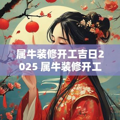 属牛装修开工吉日2025 属牛装修开工吉日2025年3月
