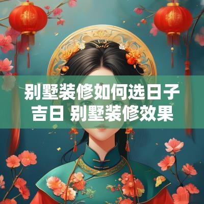 别墅装修如何选日子吉日 别墅装修效果图新中式