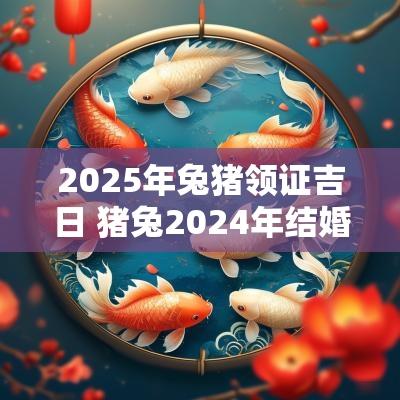 2025年兔猪领证吉日 猪兔2025年结婚日期