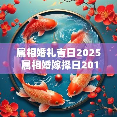 属相婚礼吉日2025 属相婚嫁择日2017