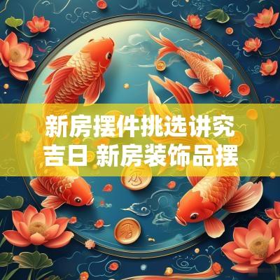 新房摆件挑选讲究吉日 新房装饰品摆件