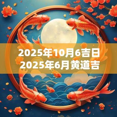 2025年10月6吉日 2025年6月黄道吉日查询