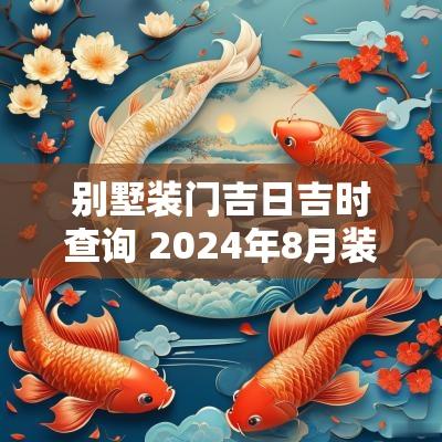 别墅装门吉日吉时查询 2025年8月装修吉日