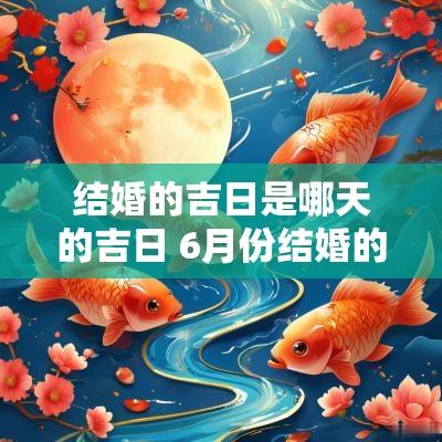 结婚的吉日是哪天的吉日 6月份结婚的吉日是哪几天