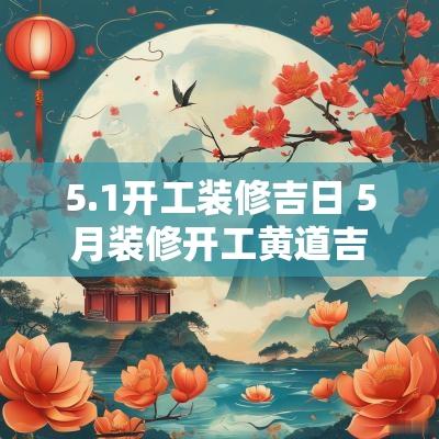 5.1开工装修吉日 5月装修开工黄道吉日2025