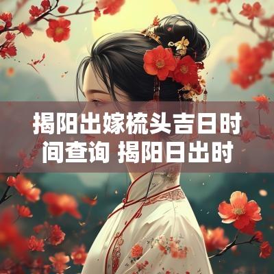 揭阳出嫁梳头吉日时间查询 揭阳日出时间