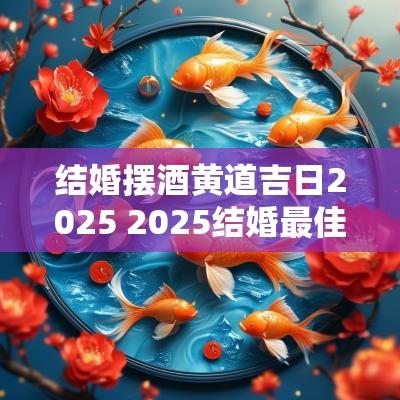 结婚摆酒黄道吉日2025 2025结婚最佳黄道吉日一览表2025