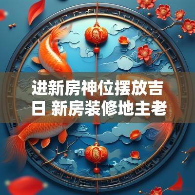 进新房神位摆放吉日 新房装修地主老爷神位摆放