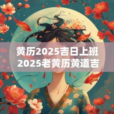 黄历2025吉日上班 2025老黄历黄道吉日一览表