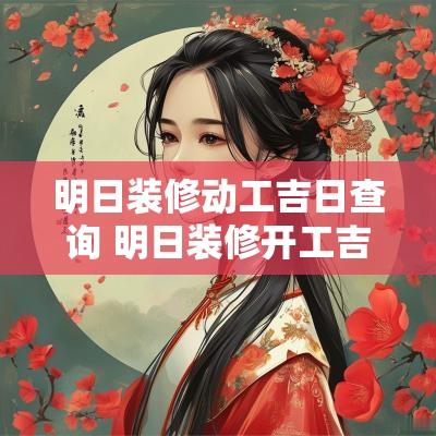 明日装修动工吉日查询 明日装修开工吉时是几点