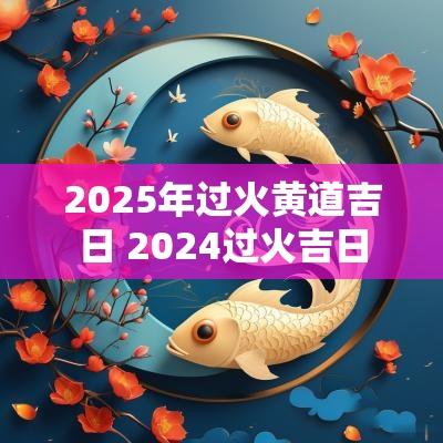 2025年过火黄道吉日 2025过火吉日