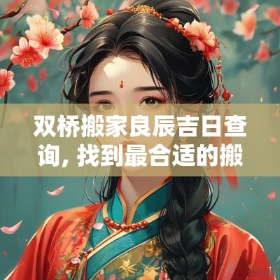 双桥搬家良辰吉日查询, 找到最合适的搬家时间