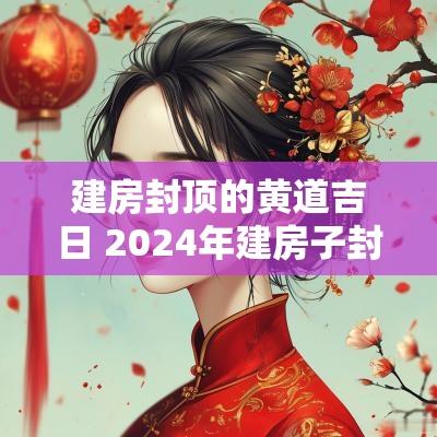 建房封顶的黄道吉日 2025年建房子封顶最佳时间是几点