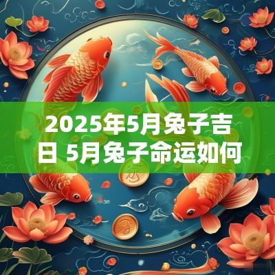 2025年5月兔子吉日 5月兔子命运如何