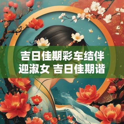 吉日佳期彩车结伴迎淑女 吉日佳期谐好合是上联还是下联