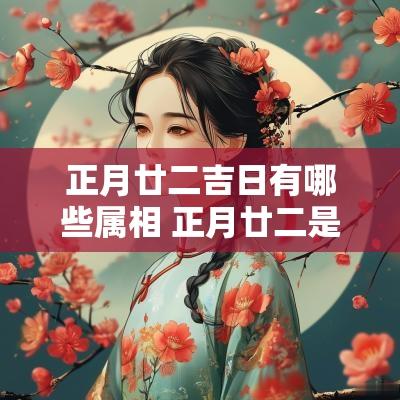 正月廿二吉日有哪些属相 正月廿二是几月几日