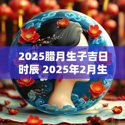 2025腊月生子吉日时辰 2025年2月生子吉日