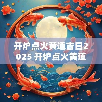开炉点火黄道吉日2025 开炉点火黄道吉日2025年12月