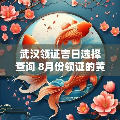 武汉领证吉日选择查询 8月份领证的黄道吉日查询