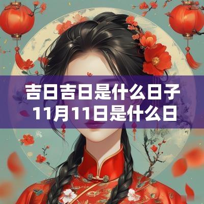 吉日吉日是什么日子 11月11日是什么日子是黄道吉日吗