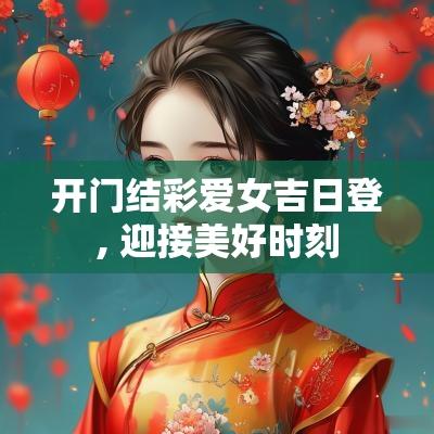 开门结彩爱女吉日登, 迎接美好时刻