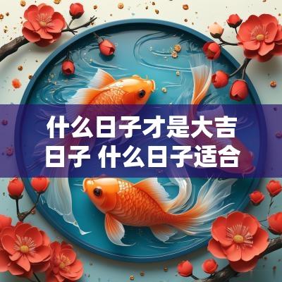 什么日子才是大吉日子 什么日子适合开业吉日