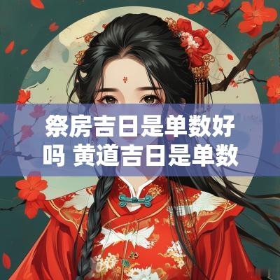 祭房吉日是单数好吗 黄道吉日是单数还是双数好