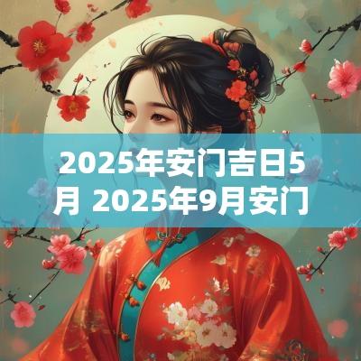 2026年安门吉日5月 2026年9月安门吉日