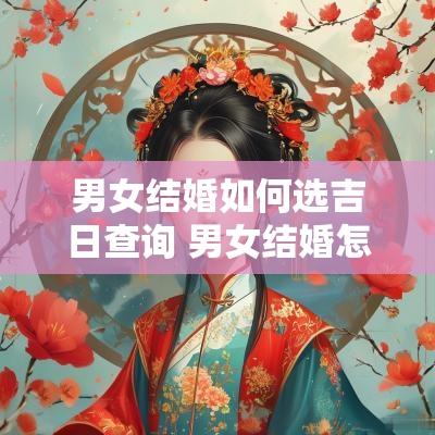 男女结婚如何选吉日查询 男女结婚怎样选黄道吉日