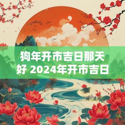 狗年开市吉日那天好 2025年开市吉日