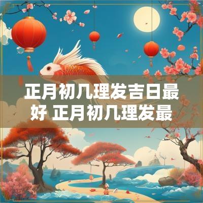 正月初几理发吉日最好 正月初几理发最好