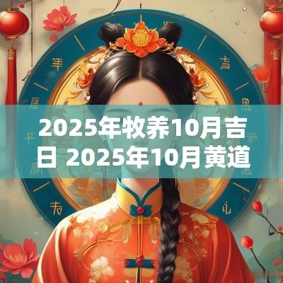 2025年牧养10月吉日 2025年10月黄道吉日