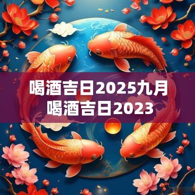 喝酒吉日2025九月 喝酒吉日2025