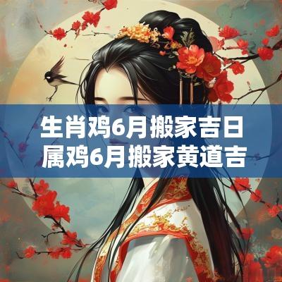 生肖鸡6月搬家吉日 属鸡6月搬家黄道吉日