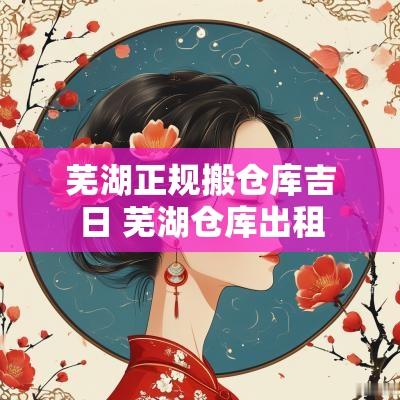芜湖正规搬仓库吉日 芜湖仓库出租