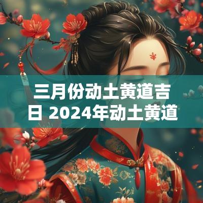 三月份动土黄道吉日 2025年动土黄道吉日一览表