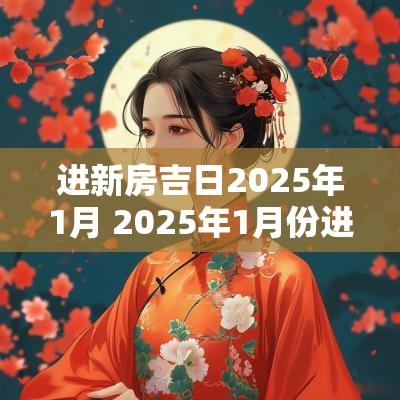 进新房吉日2025年1月 2025年1月份进新房的黄道吉日