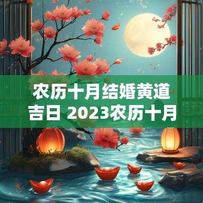 农历十月结婚黄道吉日 2025农历十月结婚的黄道吉日