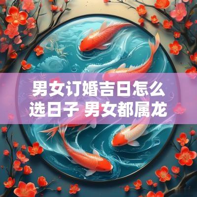 男女订婚吉日怎么选日子 男女都属龙订婚吉日查询