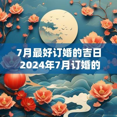7月最好订婚的吉日 2025年7月订婚的好日子